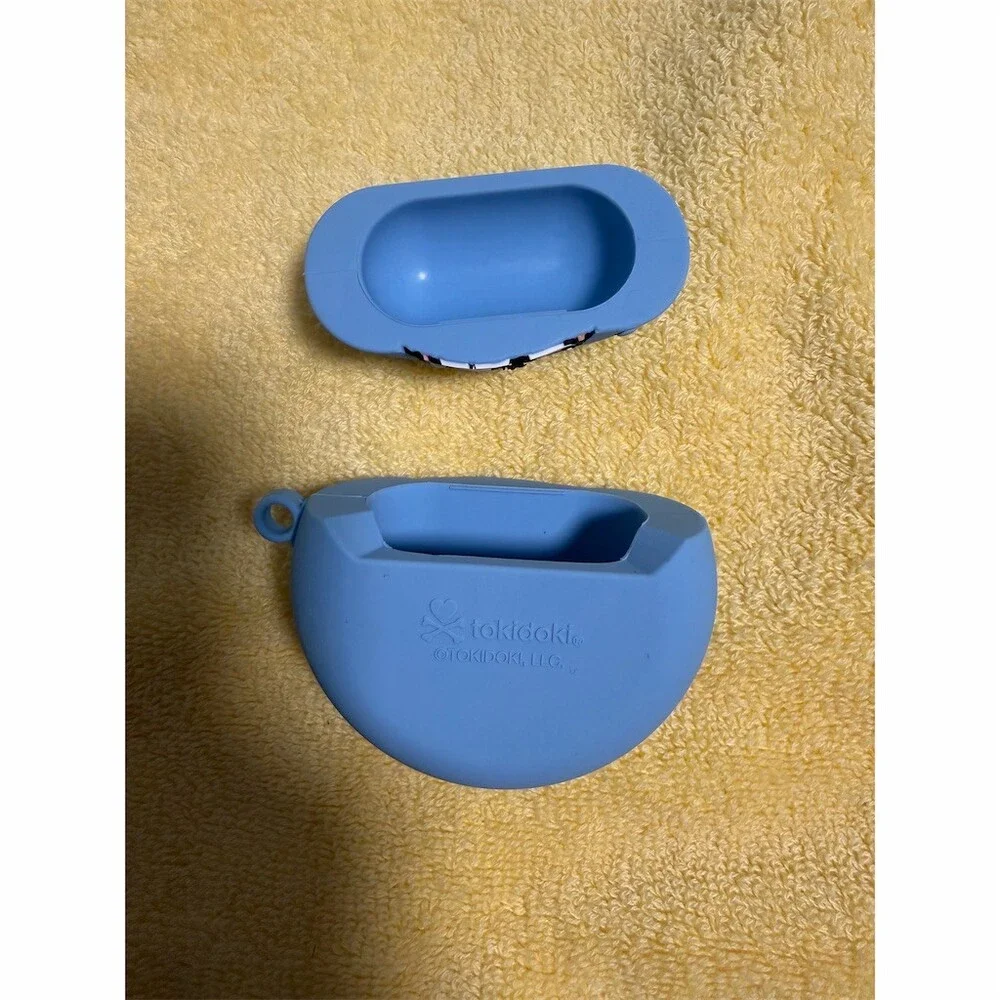 Tokidoki Mermicorno AirPods Case Cover Blue 2-Piece w/ Keychain Ring